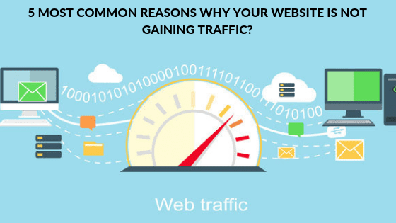 5 Most common reasons why your website is not gaining traffic?