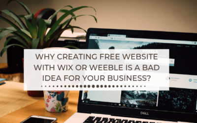 Why is having a free website a bad idea for your Business?