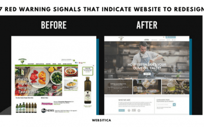 7 Red warning Signals That Indicate Website to Redesign