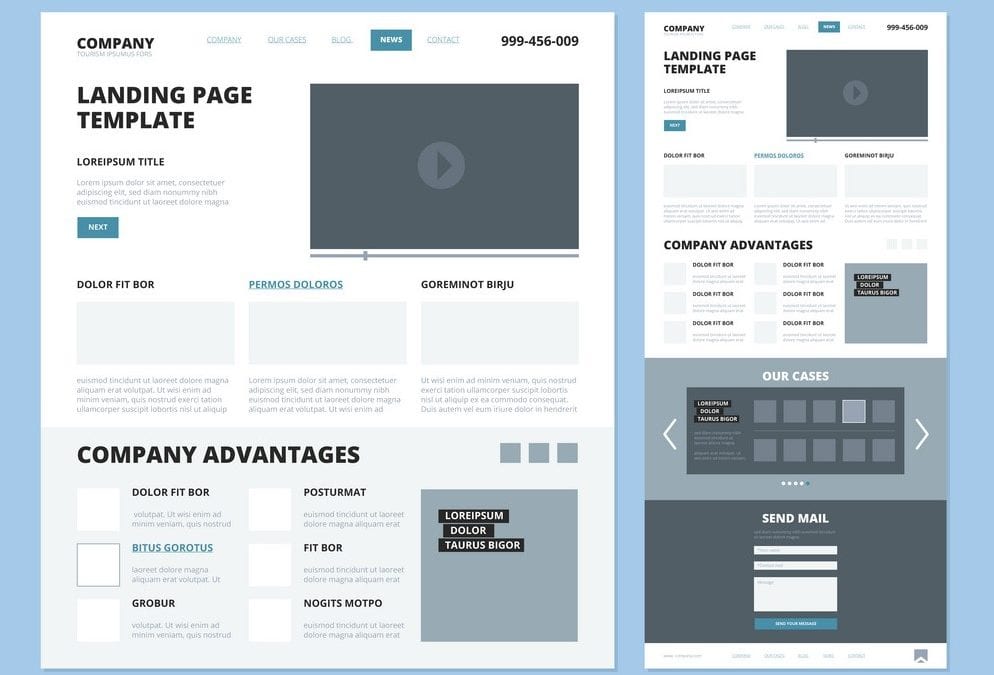 How to frame a layout for your website’s homepage!