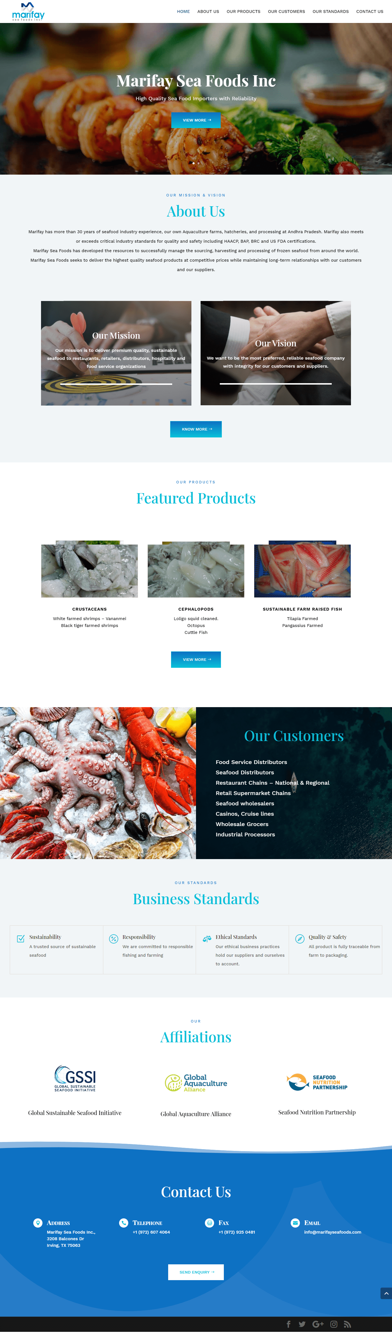Portfolio - Marifay Sea Foods